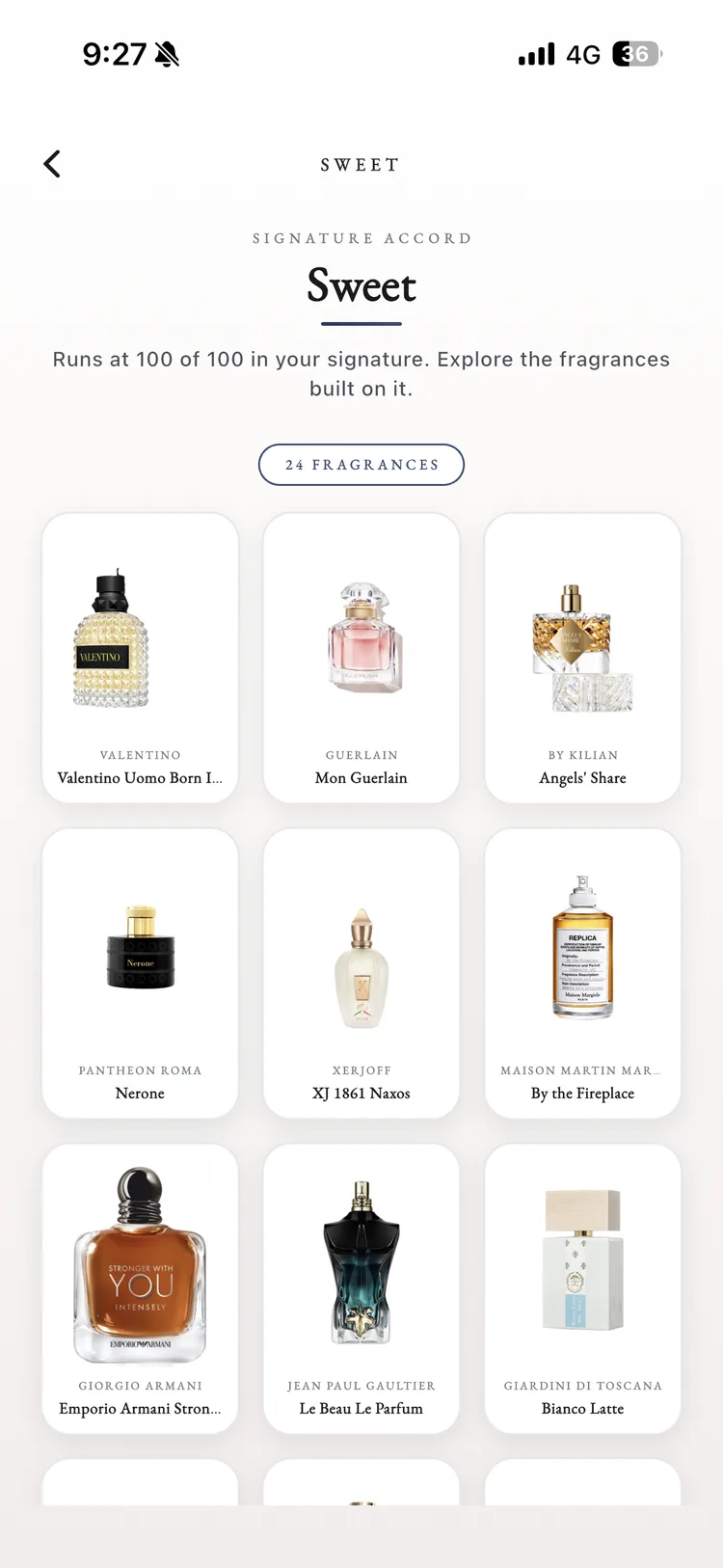A ranked breakdown of the accords that recur across a wearer's Fragnatique scent profile